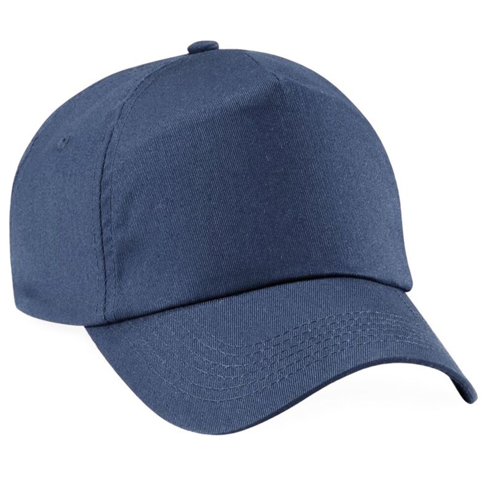 Beechfield Unisex Plain Original 5 Panel Baseball Cap / Navy